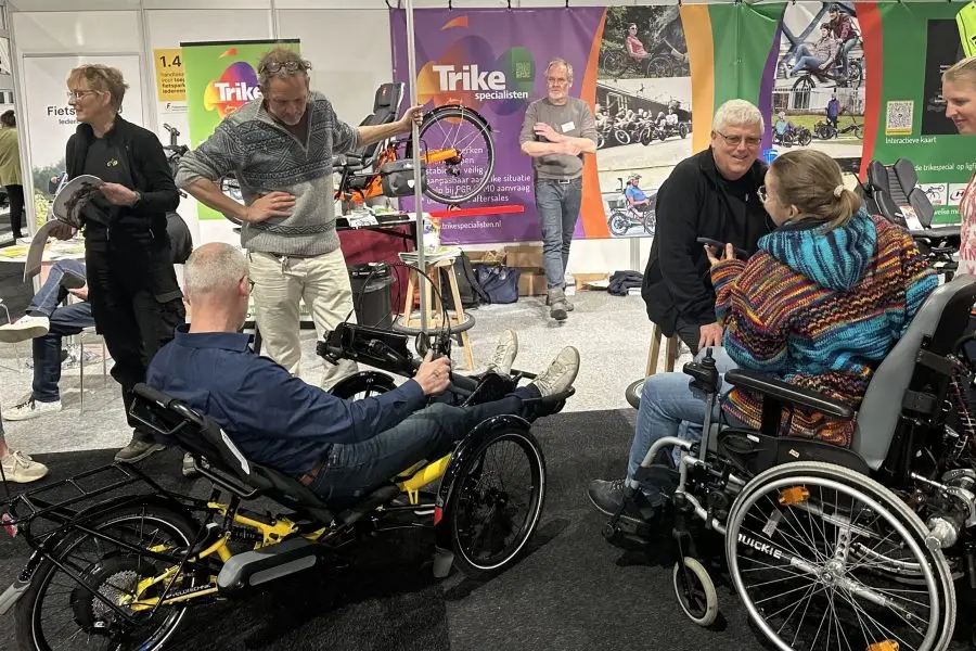 foto veinedagen 2025 beursstand trikespecialisten.nl