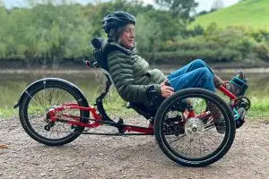 Icetrike driewieler trike sprint x pixel recumbent