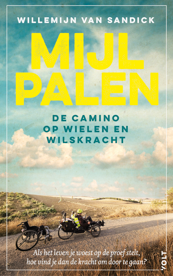 Boek Mijlpalen Willemijn van Sandick Santiago Camino