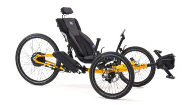 Icetrikes type adventure trike driewieler met kettingloze aandrijving pers systeem